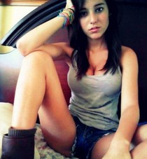 Sexy brunette teen (18+)
