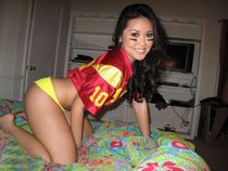 Sexy teen girl gets her